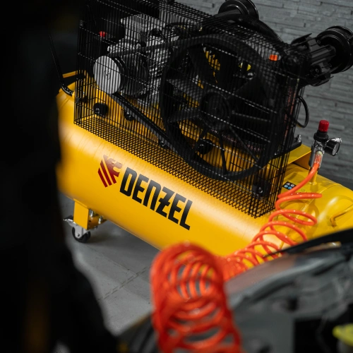 Компрессор воздушный рем. привод BCV 4000-T/200, 4,0 кВт, 200 литров, 690 л/мин Denzel по ценам производителя в Уфе с доставкой по всей России