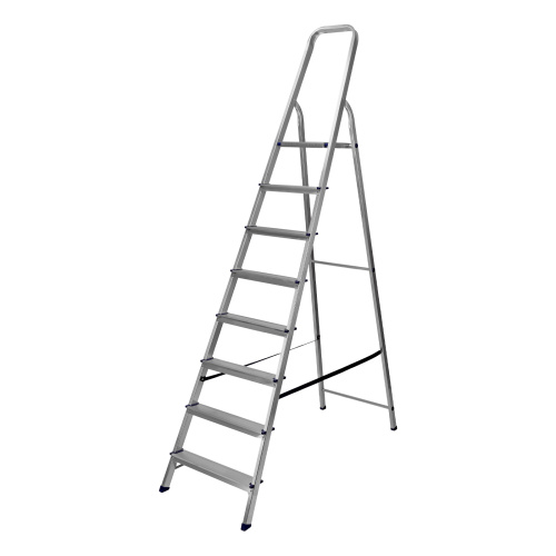 Стремянка, 8 ступеней, алюминиевая, Сибртех по ценам производителя в Уфе с доставкой по всей России