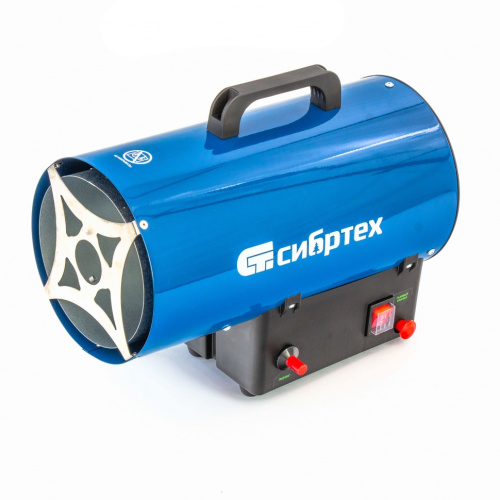 Газовая тепловая пушка СТГ-15, 15 кВт, 500 м3/ч, пропан-бутан Сибртех по ценам производителя в Уфе с доставкой по всей России