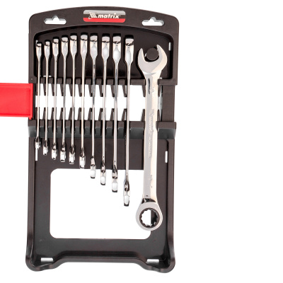 Набор ключей комбинированных, трещоточных 11 шт. Matrix по ценам производителя в Уфе с доставкой по всей России