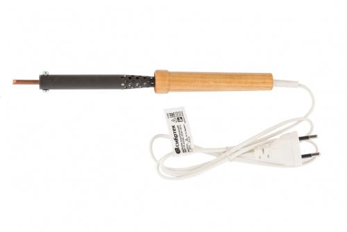 Паяльник электрический ЭПСН-03-40/220, деревянная ручка, Сибртех по ценам производителя в Уфе с доставкой по всей России