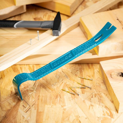 Лом-гвоздодер, плоскопрофильный, 380 x 35 x 8мм Gross по ценам производителя в Уфе с доставкой по всей России