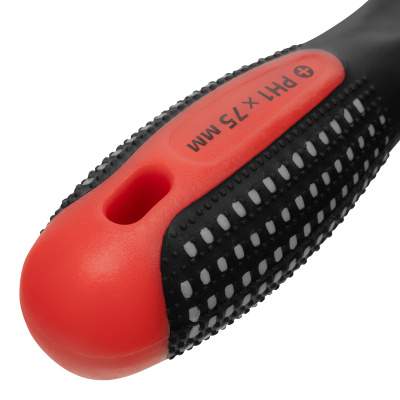 Отвертка Fusion, PH1 х 75 мм, CrV, трехкомпонентная рукоятка "Anti slip" Matrix по ценам производителя в Уфе с доставкой по всей России