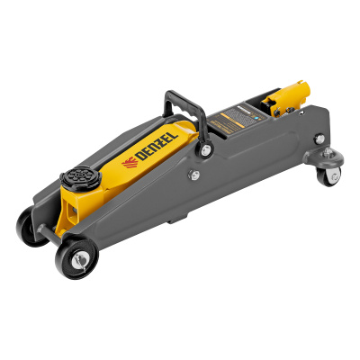 Домкрат гидравлический подкатной, 2 т, 135-385 мм Denzel по ценам производителя в Уфе с доставкой по всей России