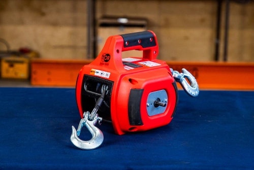 Лебедка под шуруповерт переносная TOR SQ-500 225 кг 12 м по ценам производителя в Уфе с доставкой по всей России