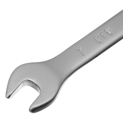Ключ комбинированный, 7 мм, CrV, матовый хром Matrix по ценам производителя в Уфе с доставкой по всей России