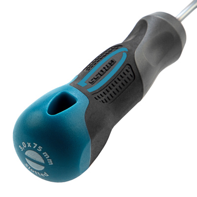 Отвертка SL3 x 75 мм, S2, трехкомпонентная рукоятка Gross по ценам производителя в Уфе с доставкой по всей России