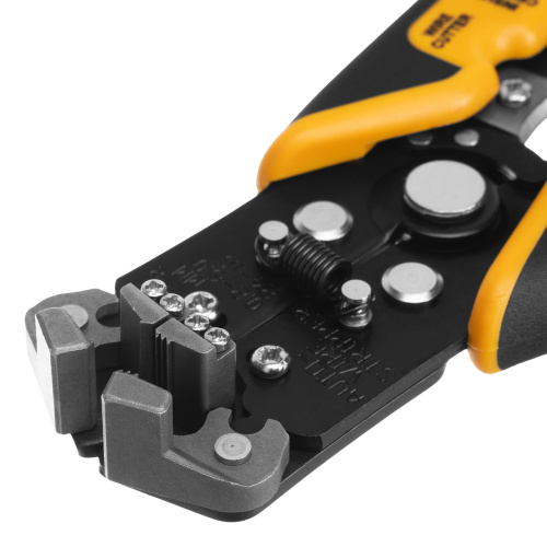 Щипцы для зачистки электропроводов 0,2-6 мм², функция обрезания проводов Denzel по ценам производителя в Уфе с доставкой по всей России