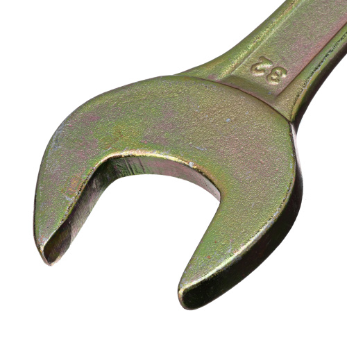 Ключ рожковый, 30 х 32 мм, желтый цинк Сибртех по ценам производителя в Уфе с доставкой по всей России