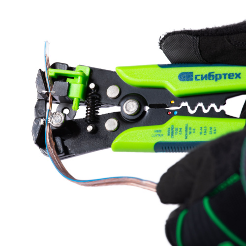 Щипцы для зачистки электропроводов, функция обрезания проводов Сибртех по ценам производителя в Уфе с доставкой по всей России