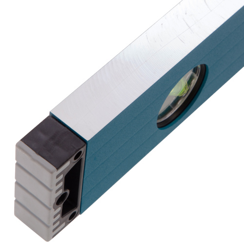 Уровень алюминиевый, 1000 мм, усиленный с ударопрочными заглушками, рукоятки, 3 глазка Gross по ценам производителя в Уфе с доставкой по всей России