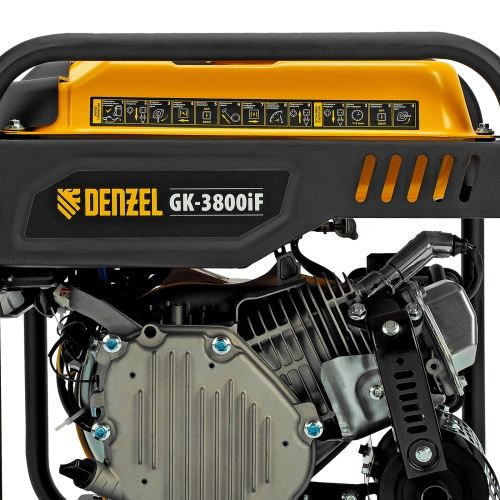 Генератор инверторный GK-3800iF, 3,8 кВт, 230 В, ручной старт DENZEL по ценам производителя в Уфе с доставкой по всей России