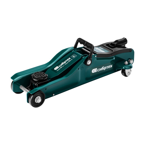 Домкрат гидравлический подкатной, 2 т, 85-330 мм, низкий подхват, в пласт. кейсе Сибртех по ценам производителя в Уфе с доставкой по всей России