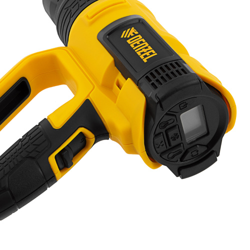 Фен технический HG-2000E, 2000 Вт, 2 режима, LCD дисплей Denzel по ценам производителя в Уфе с доставкой по всей России