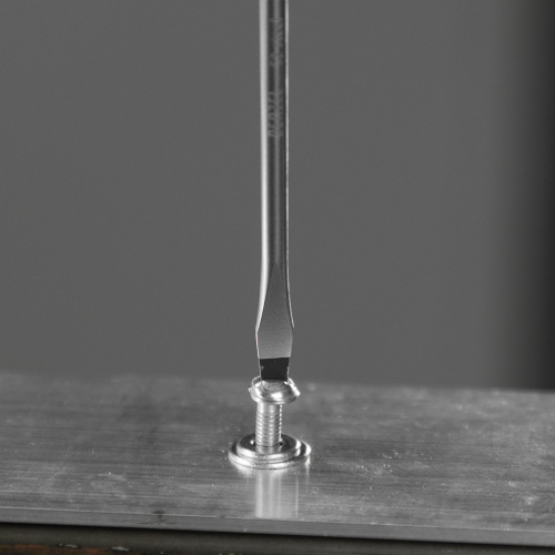 Отвертка, SL3х75 мм, S2, 3к рукоятка Denzel по ценам производителя в Уфе с доставкой по всей России