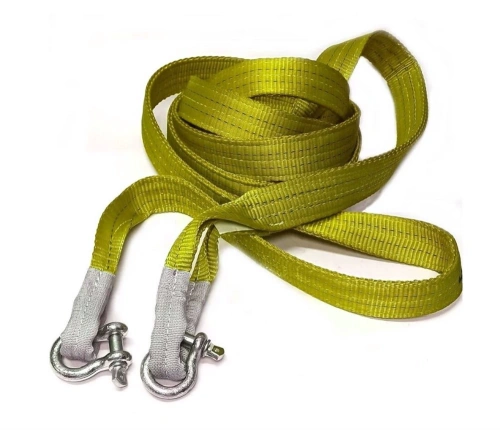 Буксир текстильный ленточный TOR БТЛ 7,0 т 6,0 м (скоба-скоба) по ценам производителя в Уфе с доставкой по всей России