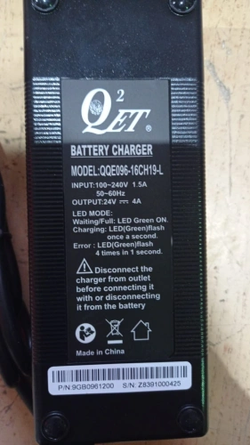Зарядное устройство для тележек PPT15-2 24V/4А (Charger) по ценам производителя в Уфе с доставкой по всей России