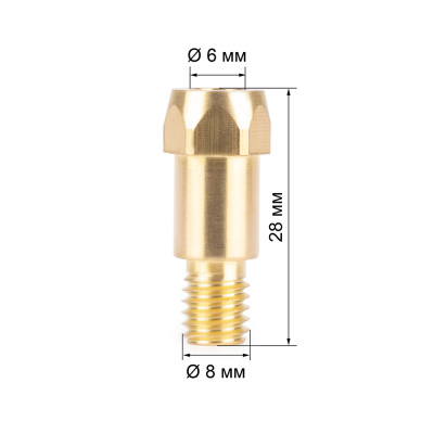 Держатель након. M6 (MIG-36) (142.0005/MD0131) купить в Москве с доставкой по всей России | ProtosMarket.ru