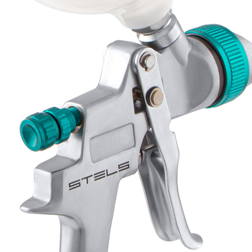 Краскораспылитель AG 801 HVLP, гравитационный, сопло 1.5 мм и 1.8 мм Stels по ценам производителя в Уфе с доставкой по всей России