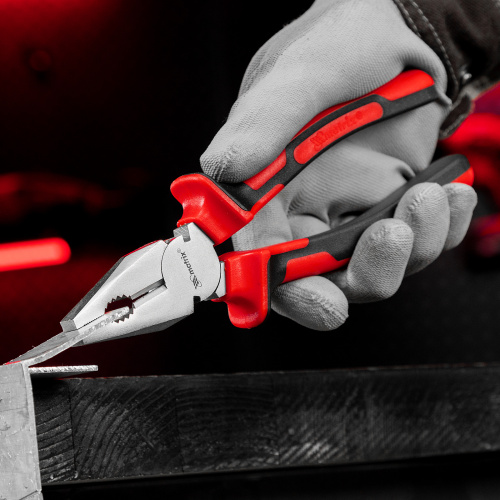 Плоскогубцы Nickel, никелированные 200 мм, двухкомпонентные рукоятки Matrix по ценам производителя в Уфе с доставкой по всей России