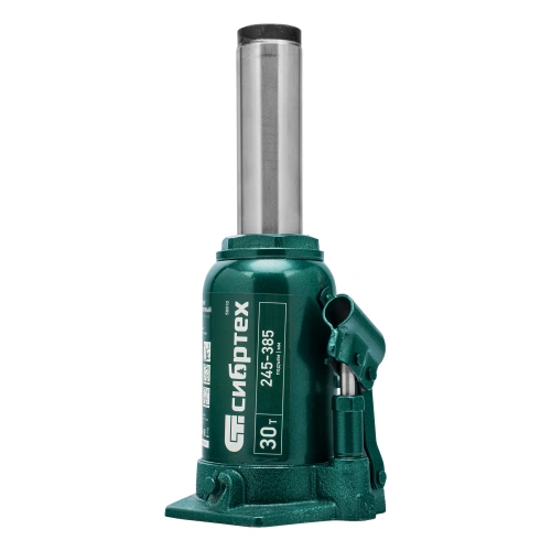 Домкрат гидравлический бутылочный, 30 т, 245-385 мм Сибртех по ценам производителя в Уфе с доставкой по всей России