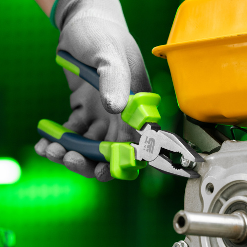 Плоскогубцы комбинированные, 200 мм, двухкомпонентные рукоятки Сибртех по ценам производителя в Уфе с доставкой по всей России