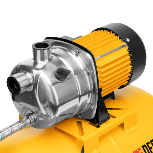 Насосная станция PSL1100X, 1100 Вт, 3600 л/ч, ресивер 50 л, подъем 45 м, нержавейка Denzel по ценам производителя в Уфе с доставкой по всей России