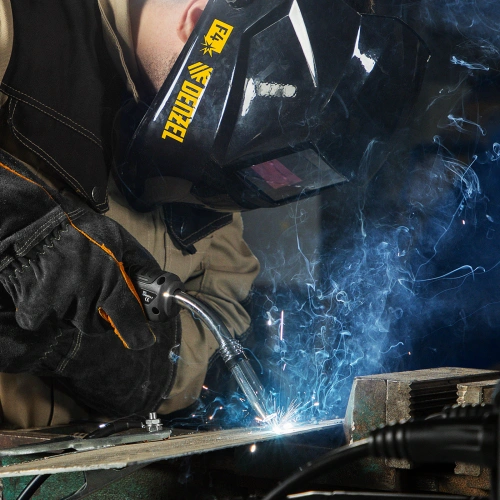 Аппарат инвертор. полуавтомат. сварки MultiMIG-200DP Synergy Double Pulse, 200 А, ПВ 80% Denzel по ценам производителя в Уфе с доставкой по всей России