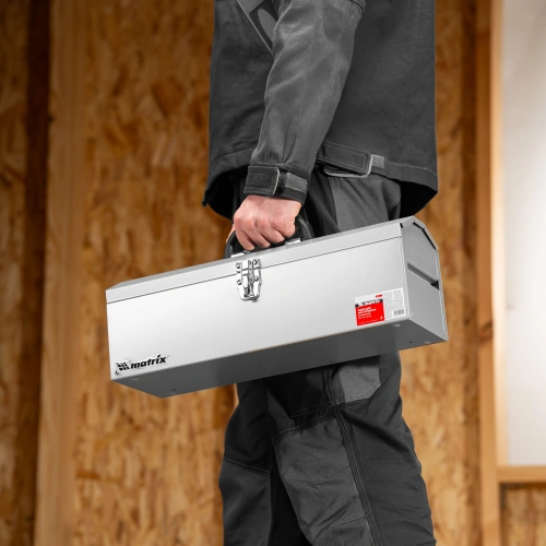 Ящик для инструмента, 484 х 154 х 165 мм, металлический Matrix по ценам производителя в Уфе с доставкой по всей России