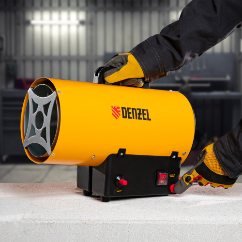 Газовая тепловая пушка GHG-10, 10 кВт, 300 м3/ч, пропан-бутан Denzel по ценам производителя в Уфе с доставкой по всей России