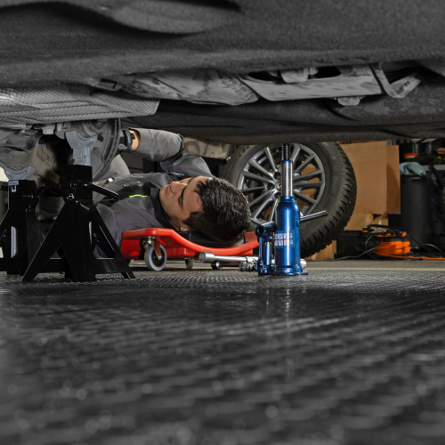 Домкрат гидравлический бутылочный, 3 т, h подъема 188-363 мм, в пластиковом кейсе Stels купить в Москве с доставкой по всей России | ProtosMarket.ru