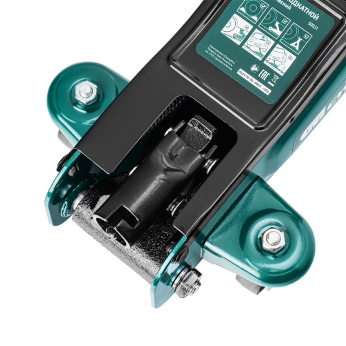 Домкрат гидравлический подкатной, 2 т, 85-330 мм, низкий подхват, в пласт. кейсе Сибртех по ценам производителя в Уфе с доставкой по всей России