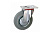 Колесо поворотное серая резина SC 63 f 160 мм по ценам производителя в Уфе с доставкой по всей России