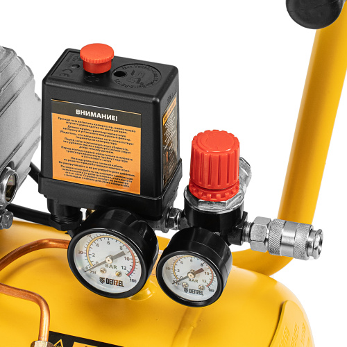 Компрессор воздушный прям. привод DCV1800/50, 1,8 кВт, 50 литров, 320 л/мин Denzel по ценам производителя в Уфе с доставкой по всей России