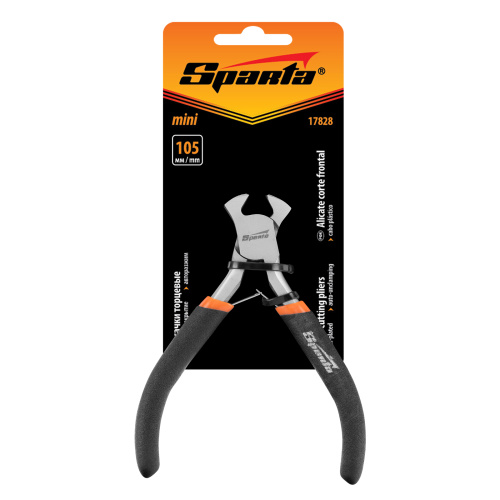 Кусачки торцевые Mini, 105 мм, никелированные, авторазжим Sparta по ценам производителя в Уфе с доставкой по всей России