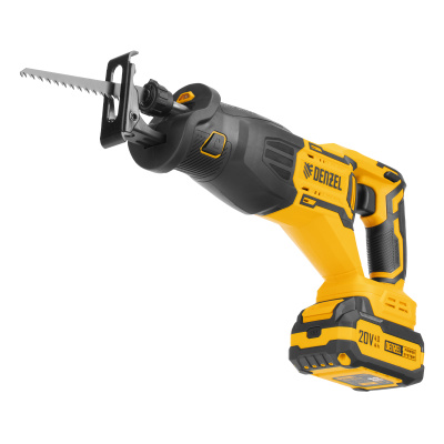 Пила сабельная аккумуляторная бесщет. RS-250, Li-Ion, 20 В Denzel по ценам производителя в Уфе с доставкой по всей России