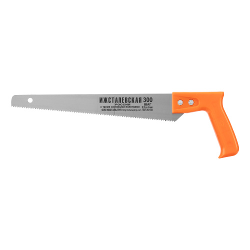 Ножовка по дереву, 300 мм, 3 сменных полотна, пластиковая рукоятка по ценам производителя в Уфе с доставкой по всей России