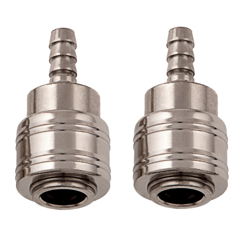 Муфта универсальная быстросъемная ("мама") 3/8, со штуцером "елка" под шланг 8 мм, 2 шт, Stels по ценам производителя в Уфе с доставкой по всей России