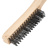 Щетка зачистная четырехрядная, закаленная прямая проволока с деревянной ручкой Сибртех по ценам производителя в Уфе с доставкой по всей России