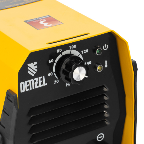 Аппарат инверторный дуговой сварки DS-160 Compact, 160 А, ПВ 70%, диаметр электрода 1.6-3.2 мм Denzel по ценам производителя в Уфе с доставкой по всей России
