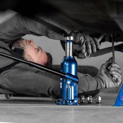 Домкрат гидравлический бутылочный, 6 т, h подъема 207-404 мм Stels по ценам производителя в Уфе с доставкой по всей России