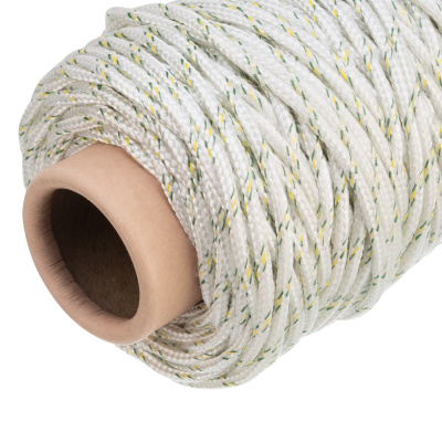 Фал плетеный капроновый с сердечником, 6 мм, L 100 м, 16-прядный, Сибртех по ценам производителя в Уфе с доставкой по всей России