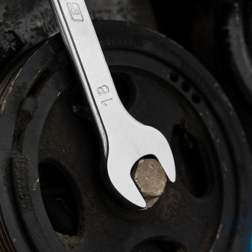 Ключ комбинированный трещоточный, 18 мм, количество зубьев 100 Gross по ценам производителя в Уфе с доставкой по всей России