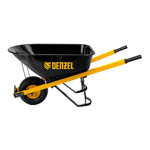 Тачка строительная, усиленная, объем 140 л, 230 кг, колесо 15х6.00-6 Denzel по ценам производителя в Уфе с доставкой по всей России