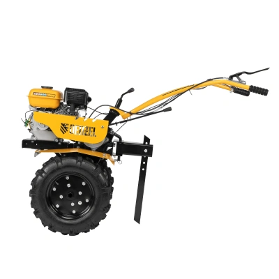 Мотоблок DPT-270, 7 л.с, ременное сцепление, ширина 85 см, глубина 35 см, фрез 3 х 4, ШОМ, передачи 2В/1Н Denzel купить в Москве с доставкой по всей России | ProtosMarket.ru