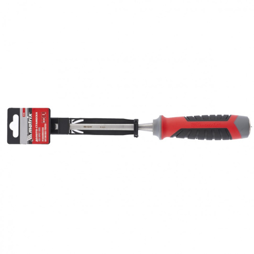 Долото-стамеска, 8 мм, 60 CrV, трехкомпонентная обрезиненная рукоятка Matrix по ценам производителя в Уфе с доставкой по всей России