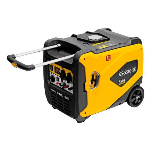 Генератор инверторный GS-5500iSE, 5,5 кВт, 230 В, закрытый корпус,электростартер Denzel по ценам производителя в Уфе с доставкой по всей России