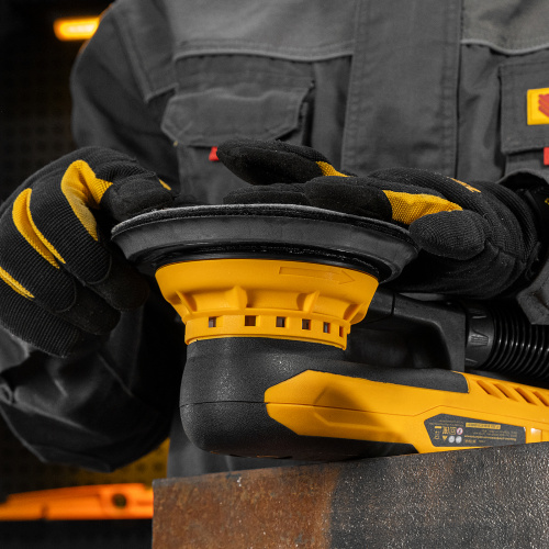 Машина шлифовальная орбитальная бесщет OS-150-BL, 350 Вт, 4000-10000 об/мин Denzel по ценам производителя в Уфе с доставкой по всей России