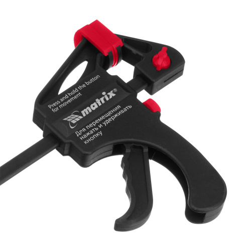 Струбцина универсальная, быстрозажимная, F-образная, 450 х 565 х 45 мм, пластиковый корпус Matrix по ценам производителя в Уфе с доставкой по всей России