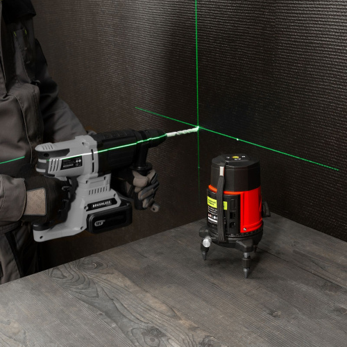 Лазерный уровень CRX-30G, 30 м, зеленый луч, батарейки, резьба 5/8" MTX по ценам производителя в Уфе с доставкой по всей России